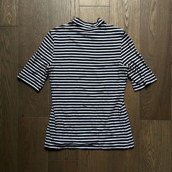 Lord & Taylor Women’s Short Sleeve Turtleneck Shirt - Picture 2 of 3